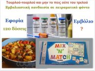 Τουρλού-τουρλού και μη το πείτε ούτε του τρελού: €μβολιαστική πανδαισία σε πειραματικό φόντο / Κωνσταντίνος Βαθιώτης